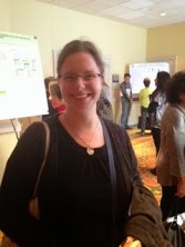 Me at the Research and Thesis Project Poster Session, one of my favorite events. Photo by Laura Downey.